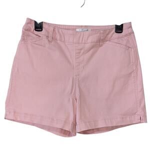 Westbound Light Pink The Park Avenue Fit Pull On Preppy Chino Shorts Size 6